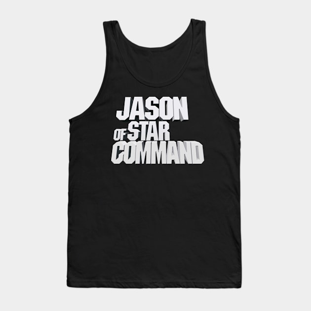 Jason of Star Command Logo 3D Tank Top by RetroZest